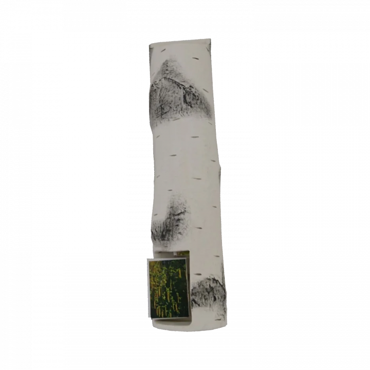 Ceramic matchbox holder - birch