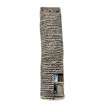 Ceramic matchbox holder - rope