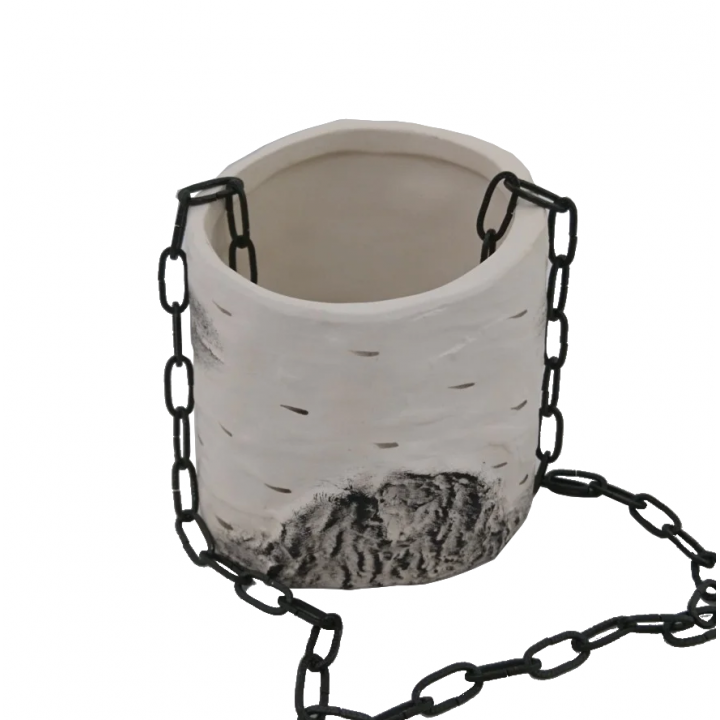 Ceramic container for scents - birch
