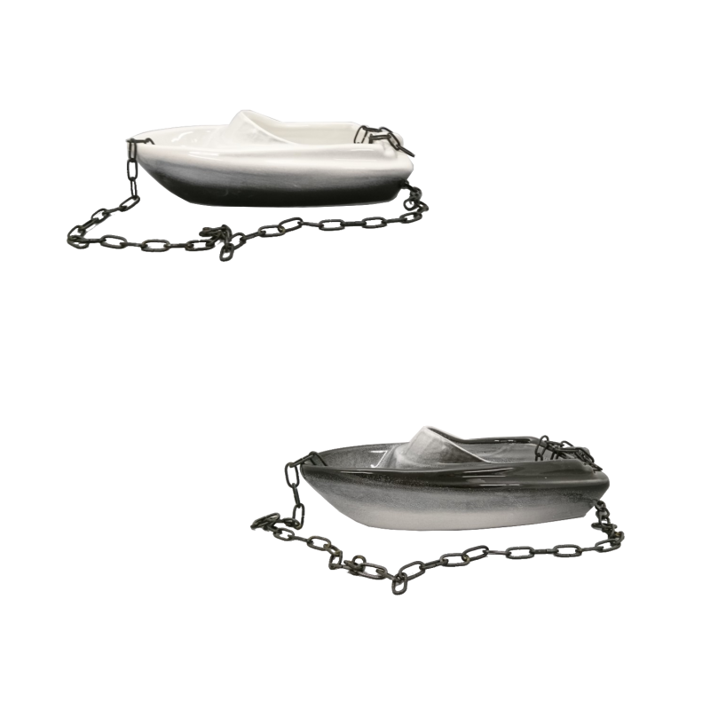 Ceramic container for scents - boat