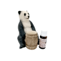 Ceramic container for scents - panda - 0