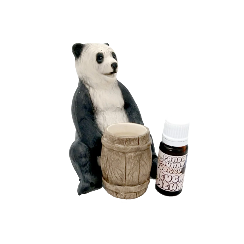 Ceramic container for scents - panda