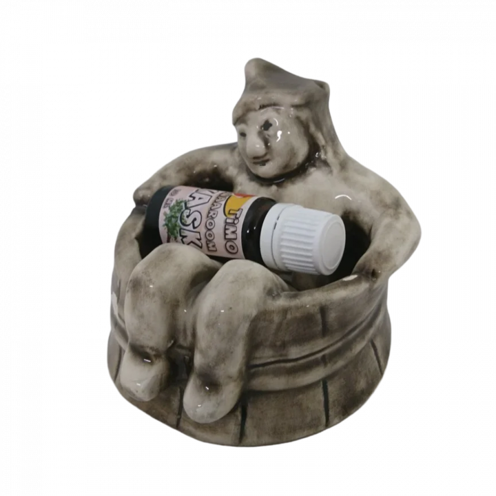 Ceramic container for scents - the spirit of the sauna with aroma