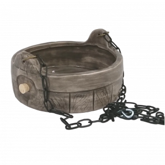 Ceramic container for scents - barrel Frankfurter