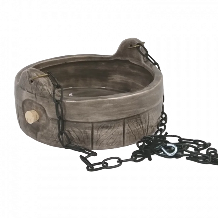 Ceramic container for scents - barrel Frankfurter