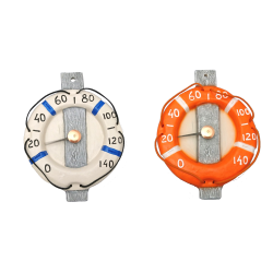 Ceramic sauna thermometer - a lifeline 