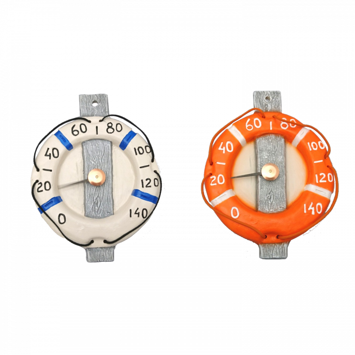 Ceramic sauna thermometer - a lifeline