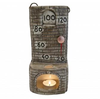 Ceramic sauna thermometer - stove