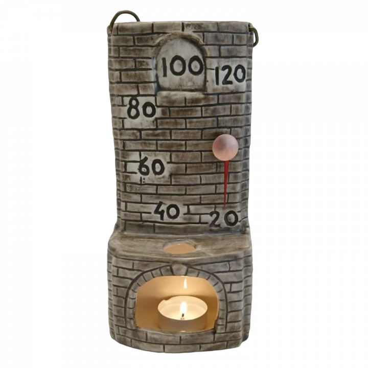 Ceramic sauna thermometer - stove