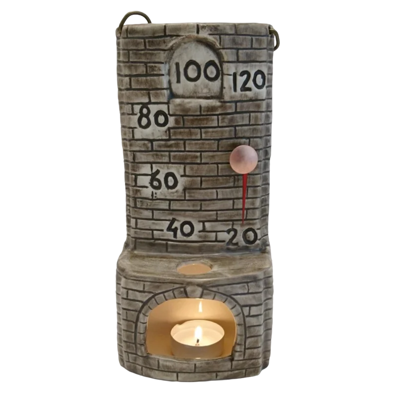 Ceramic sauna thermometer - stove