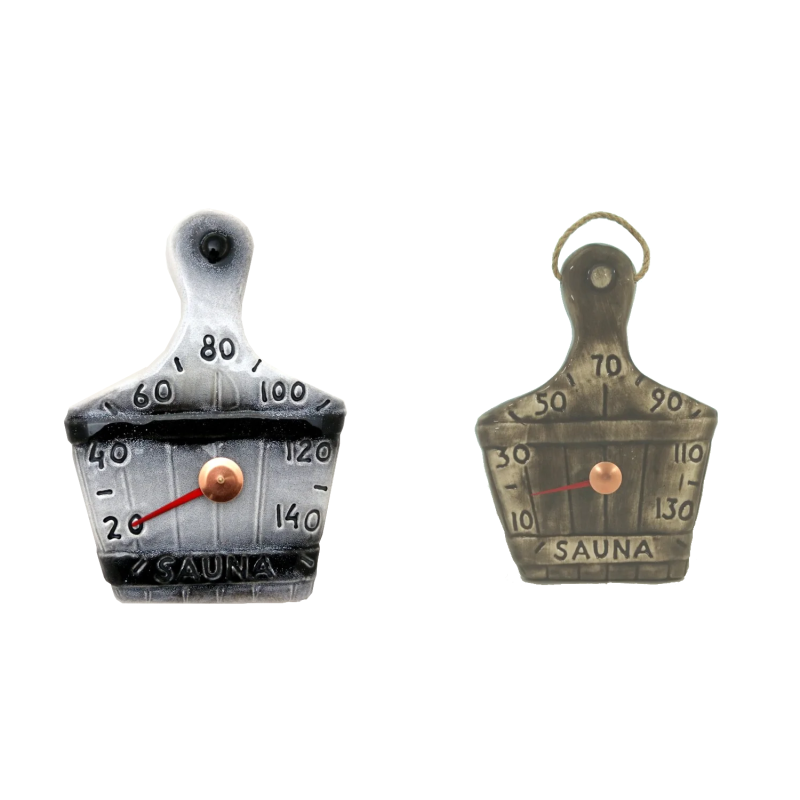 Ceramic sauna thermometer - board