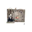 Ceramic sauna thermometer - panda - 2