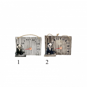 Ceramic sauna thermometer - panda