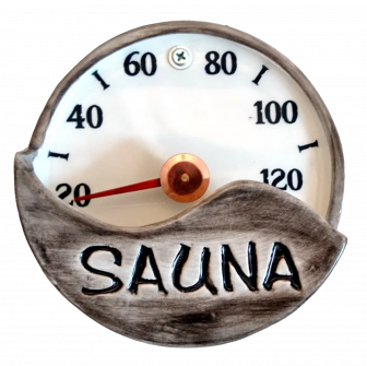 Ceramic sauna thermometer - SAUNA