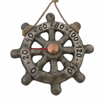 Ceramic sauna thermometer - wheel