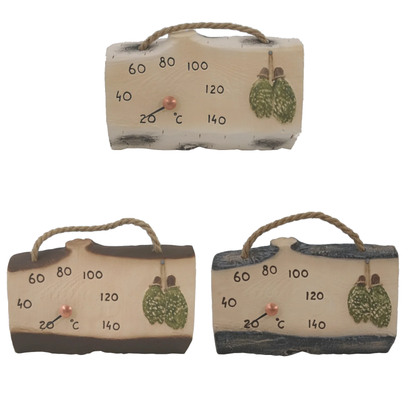 Ceramic sauna thermometer - sauna whisks