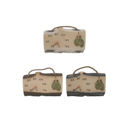 Ceramic sauna thermometer - sauna whisks 