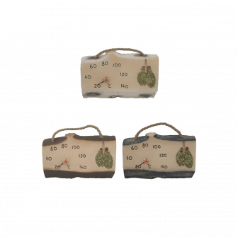 Ceramic sauna thermometer - sauna whisks