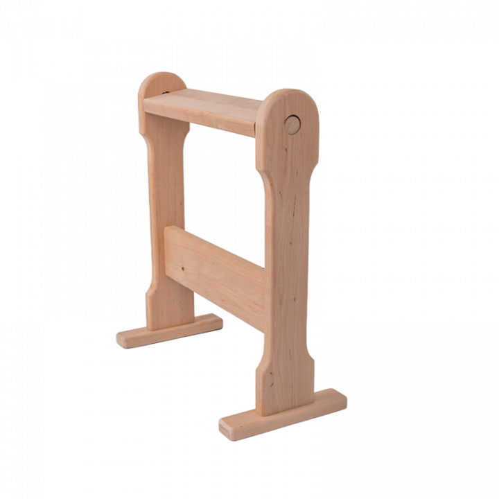 Sauna footrest, alder