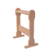 Sauna footrest, alder