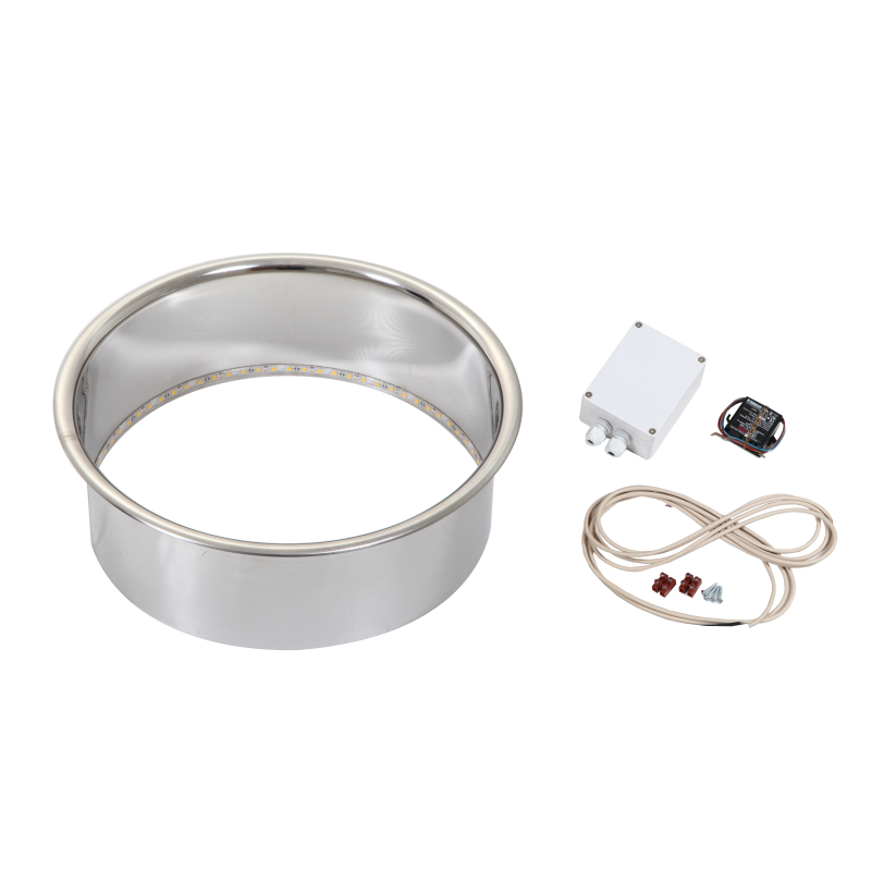 HARVIA Cilindro embedding flange HPC2L, illuminated