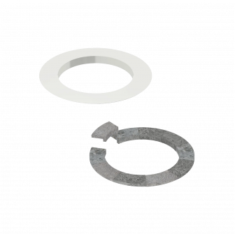 Embedding flange - for SAWOTEC Tower Round heater