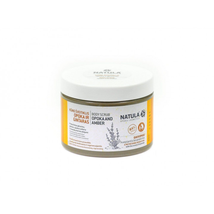 Body scrub NATULA Opoka and amber 500ml