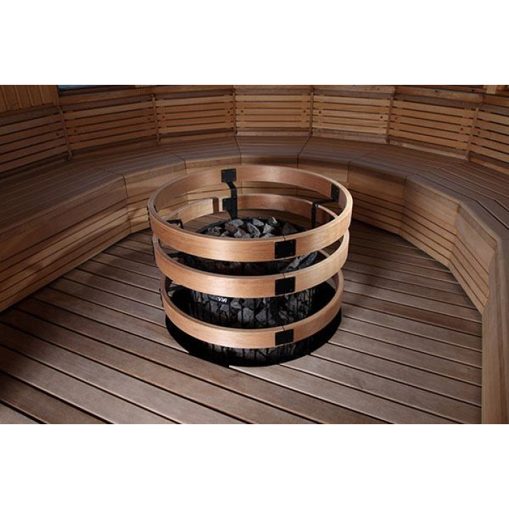 Safety railing SASPO241L - for HARVIA Legend heaters, with lighting