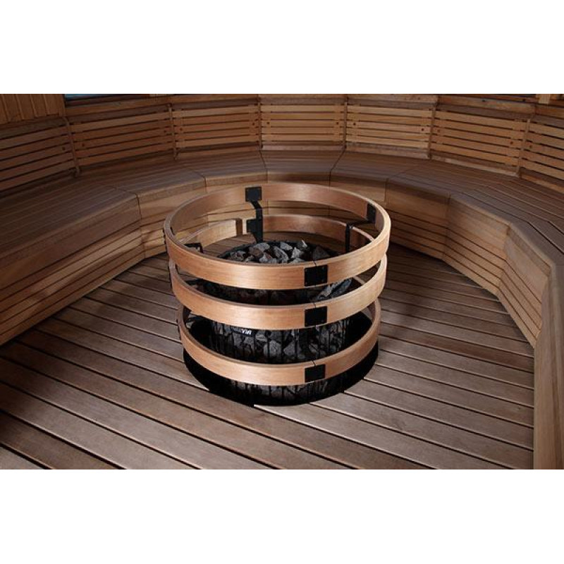 Safety railing SASPO241L - for HARVIA Legend heaters, with lighting