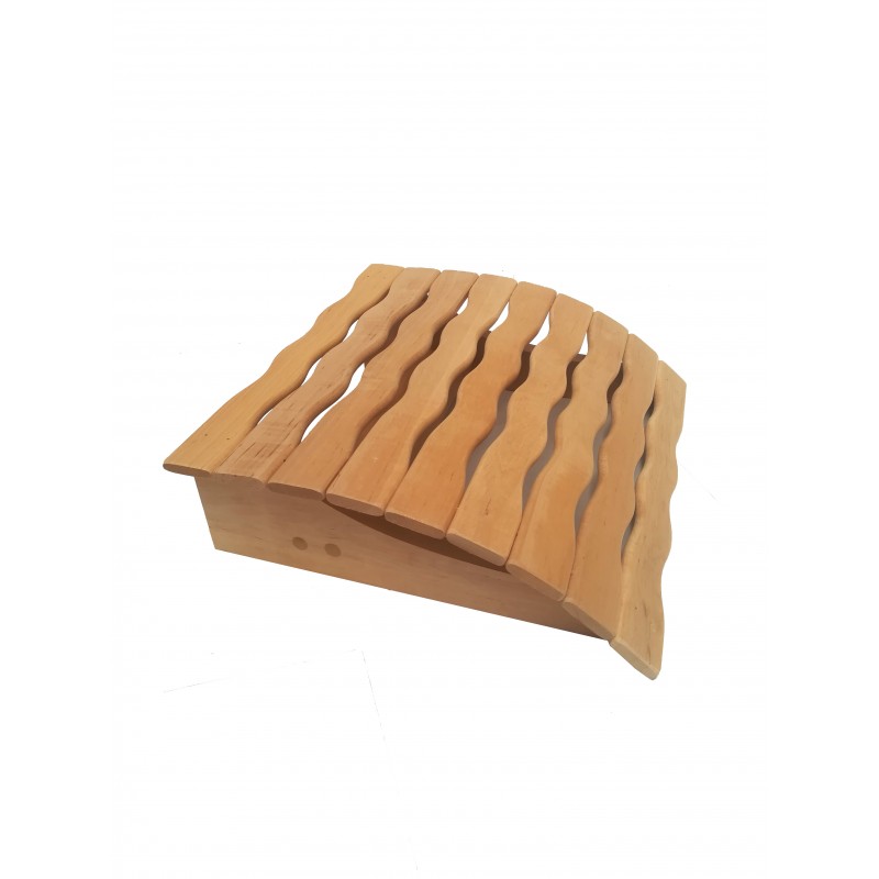 Headrest for sauna 45x35 cm, wavy