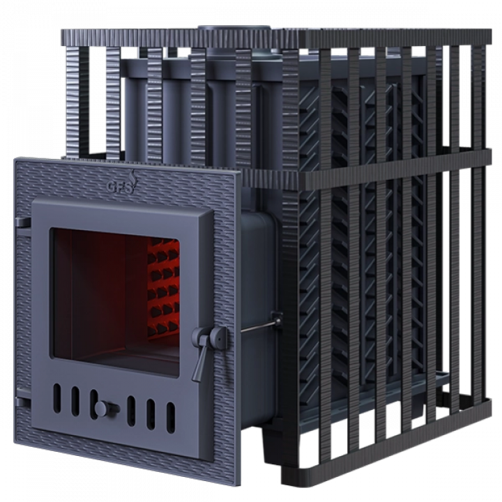 Wood-burning sauna stove GEFEST - GFS ZK 18 (M) in grille