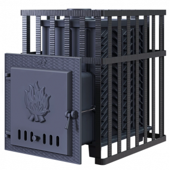 Wood-burning sauna stove GEFEST - GFS ZK 18 in grille