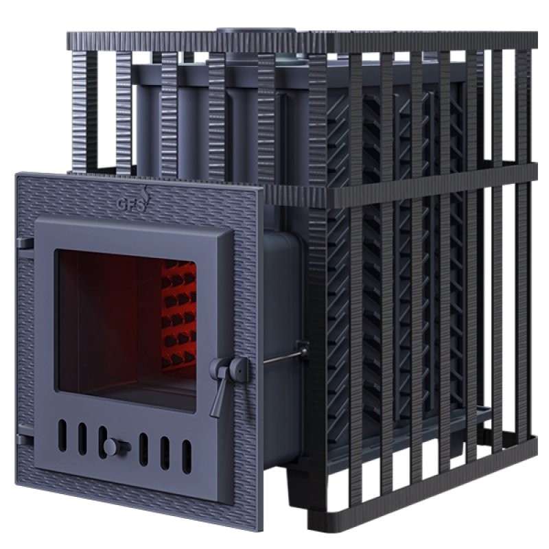 Wood-burning sauna stove GEFEST - GFS ZK 25 (M) in grille