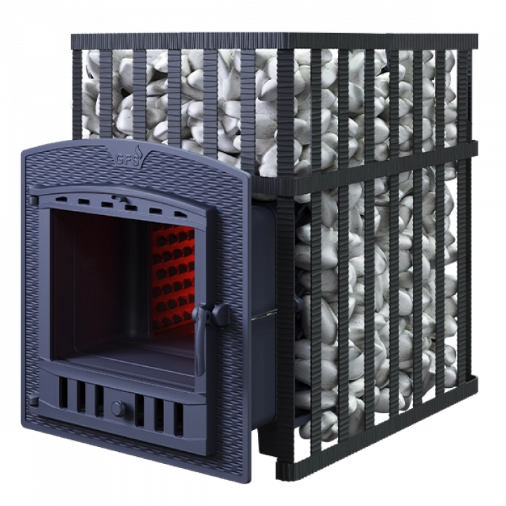 Wood-burning sauna stove GEFEST - GFS ZK 40 (P) 2 in grille