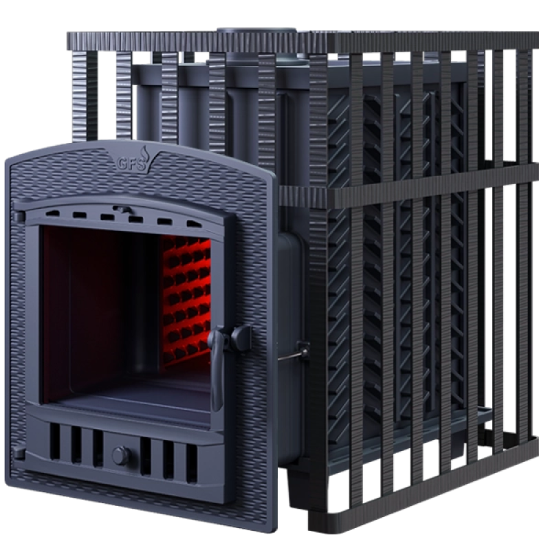 Wood-burning sauna stove GEFEST - GFS ZK 40 (P) 2 in grille