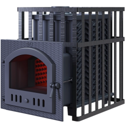 Wood-burning sauna stove GEFEST - GFS ZK 45 (M) in grille  Wood-burning sauna stove GEFEST - GFS ZK 45 (M) in grille