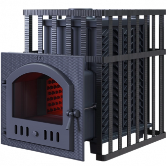 Wood-burning sauna stove GEFEST - GFS ZK 45 (M) in grille