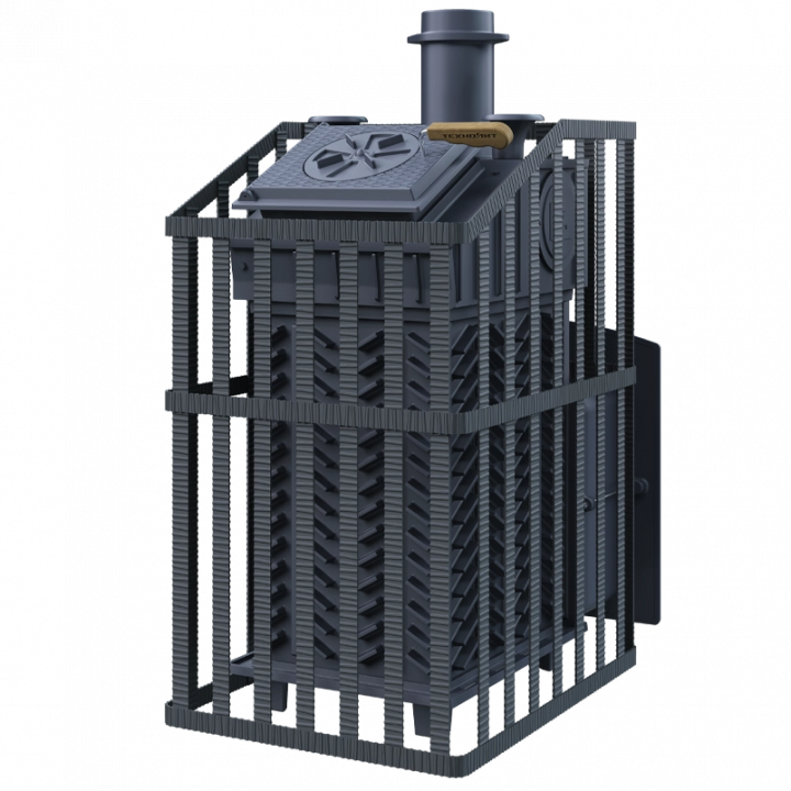 Wood-burning sauna stove GEFEST - GFS ZK Uragan 18 (P) 2 in grille