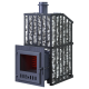 Wood-burning sauna stove GEFEST - GFS ZK Uragan 25 (M) in grille