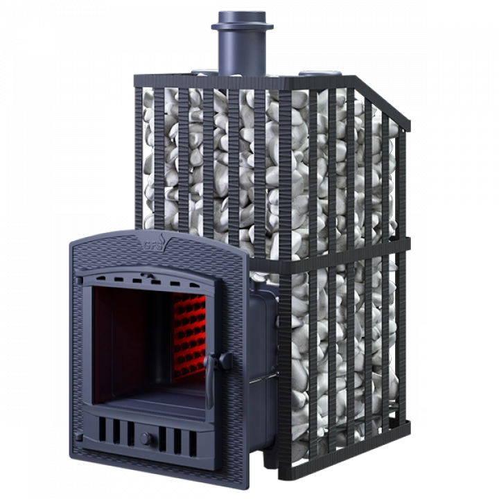 Wood-burning sauna stove GEFEST - GFS ZK Uragan 30 (P2)