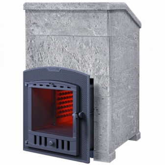 Wood-burning sauna stove - Kit GEFEST GROM 30 (P2) President 1020/60 TALCOMAGNESITE