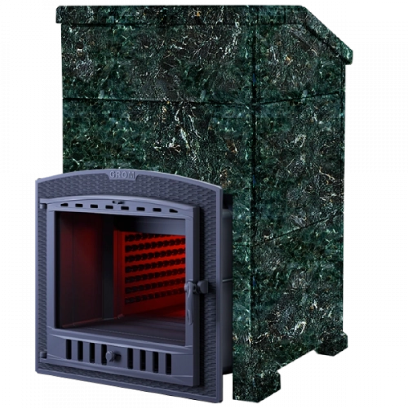 Wood-burning sauna stove - Gefest Grom 50 (P2) Prezidentas 1200/50