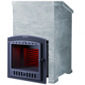 Wood-burning sauna stove - Gefest Grom 50 (P2) Prezidentas 1200/50, Talcochlorite - 0