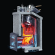 Wood-burning sauna stove GEFEST - GFS ZK 40 (M) President 1170/60 Soapstone