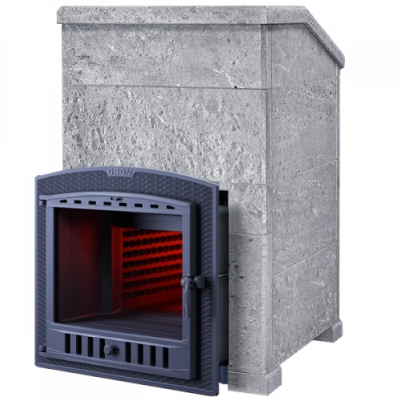 Wood-burning sauna stove - Gefest Grom 80 (P2) President 1320/60