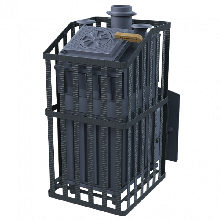 Wood-burning sauna stove GEFEST - Groza Uragan 18 (M)