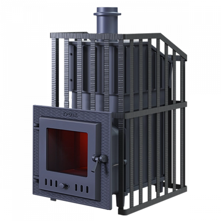 Wood-burning sauna stove GEFEST - Groza Uragan 24 (M)