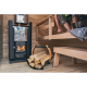 Wood-burning sauna stove - HARVIA 20 PRO BimSchV2, black