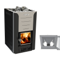 Wood-burning sauna stove - HARVIA 20 PRO BimSchV2, black - 1