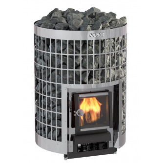 Wood-burning sauna stove - HARVIA Cilindro 16